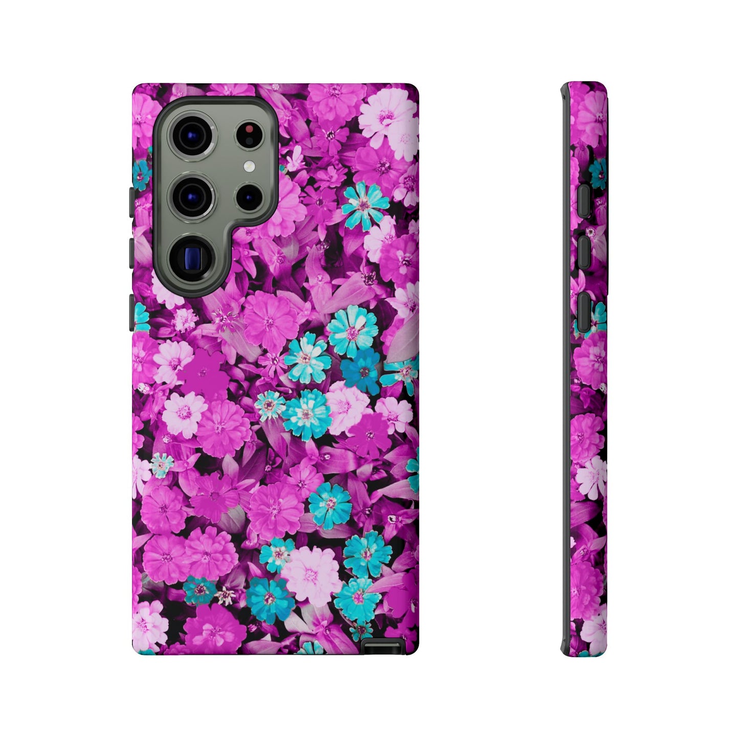 Lucid Flowers #22-Tough Cases iPhone Samsung Google Pixel